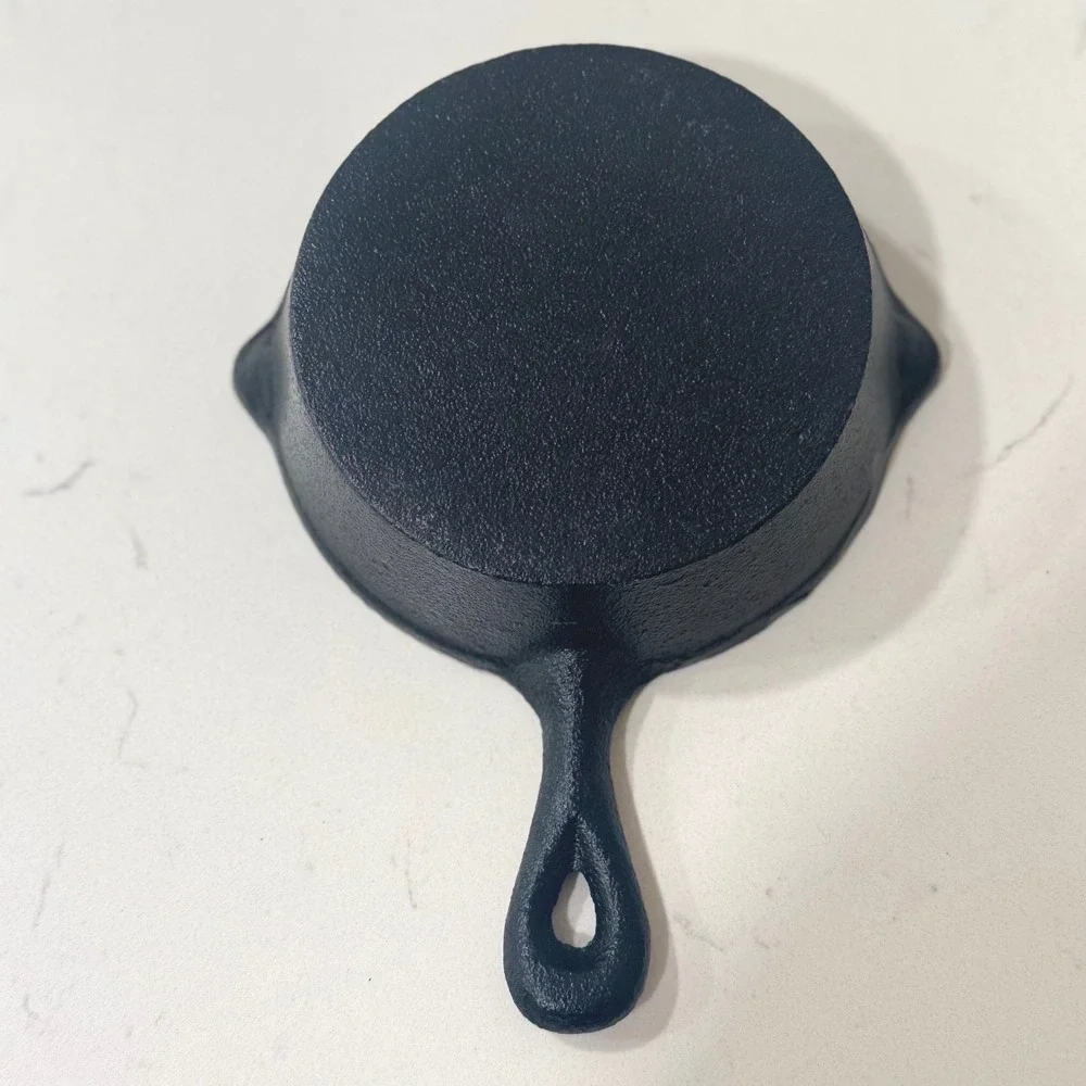 Mini Cast Iron Skillet 5 Inch Individual‎ Serving Pan Black Seasoned Finish
